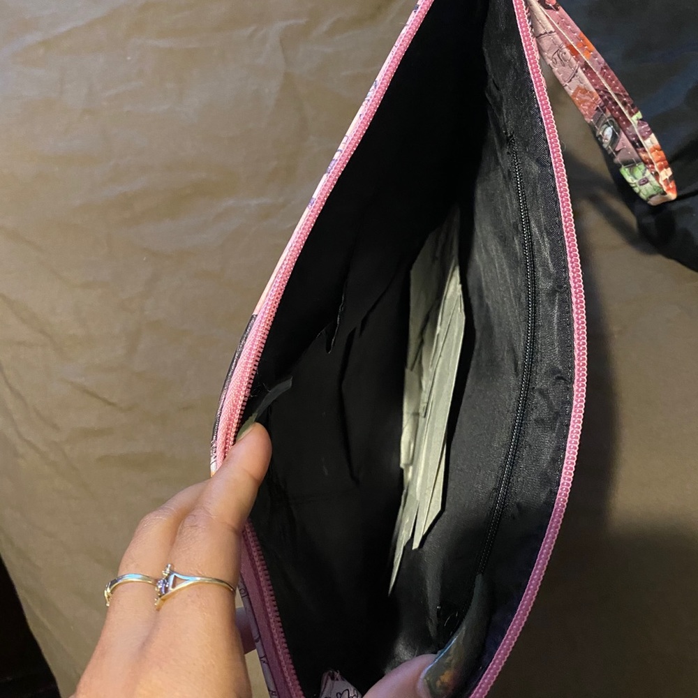 Paris themed clutch